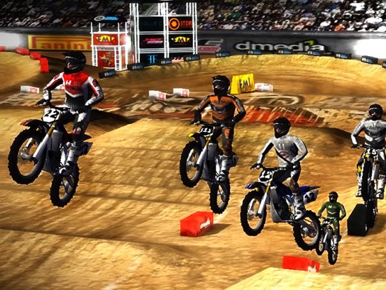 2XL Supercross HD iPad app afbeelding 1