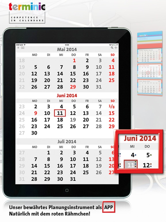 Screenshot #4 pour terminic 3-Monatskalender