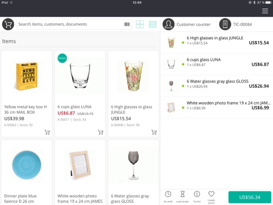 RoverCash by Lundimatin iPad screenshot 1 - Business app