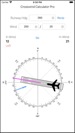 Crosswind Calculator Pro iPhone image 1