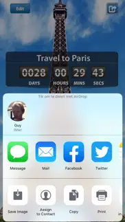 vacation countdown! iphone screenshot 4