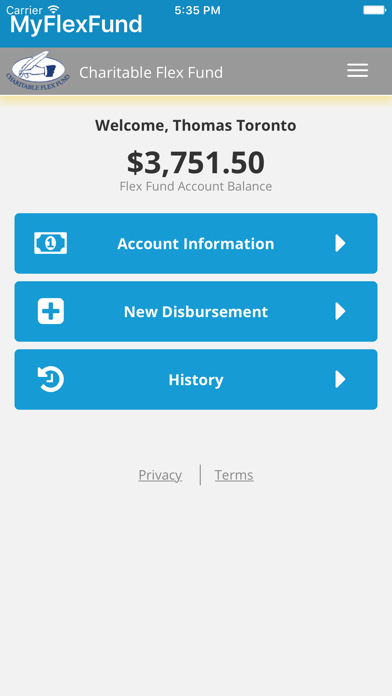 Screenshot 3 of MyFlexFund App
