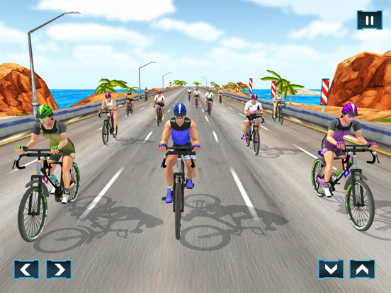 BMX Bicycle Racing Game iPad screenshot
