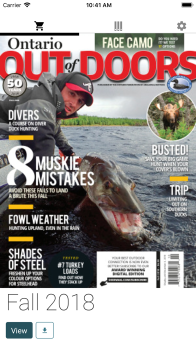 Ontario OUT of DOORS magazine Screenshot
