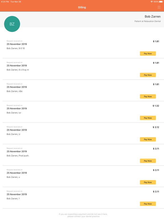 Screenshot #4 pour Patient Pay