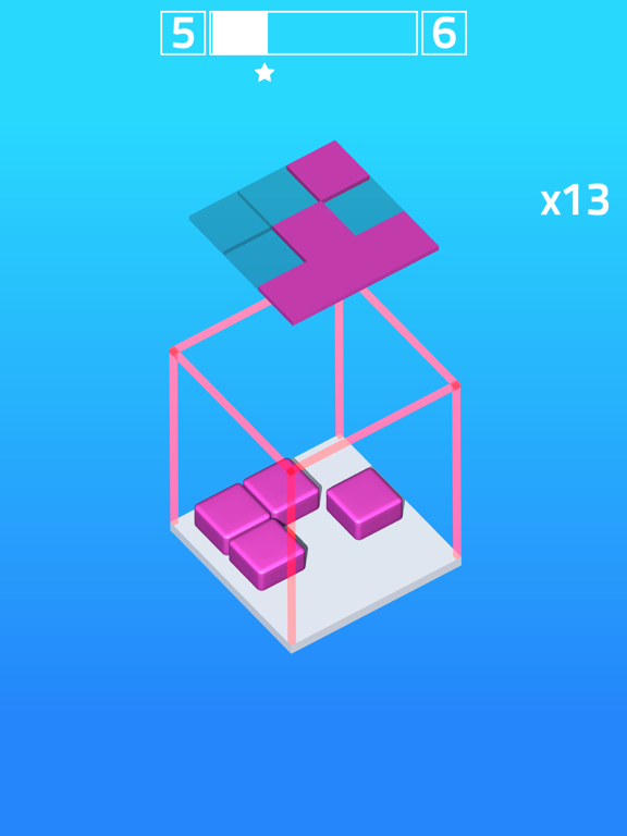 Screenshot #6 pour Falling Cubes : Gravity Puzzle