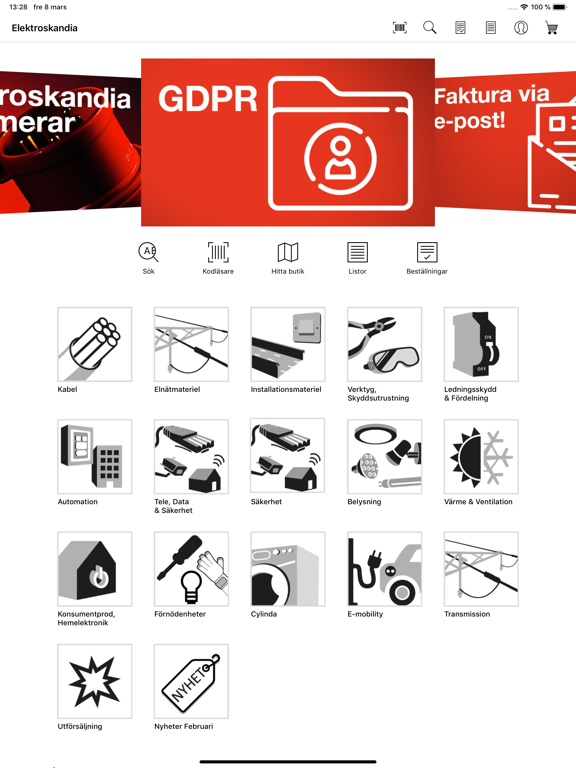 Screenshot #4 pour Elektroskandia mobil