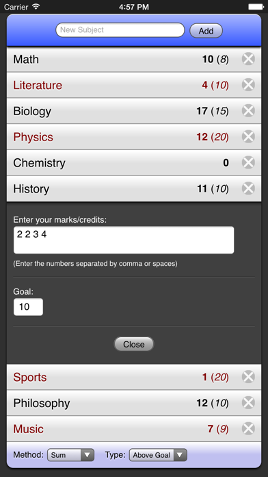 Screenshot #2 pour My Marks