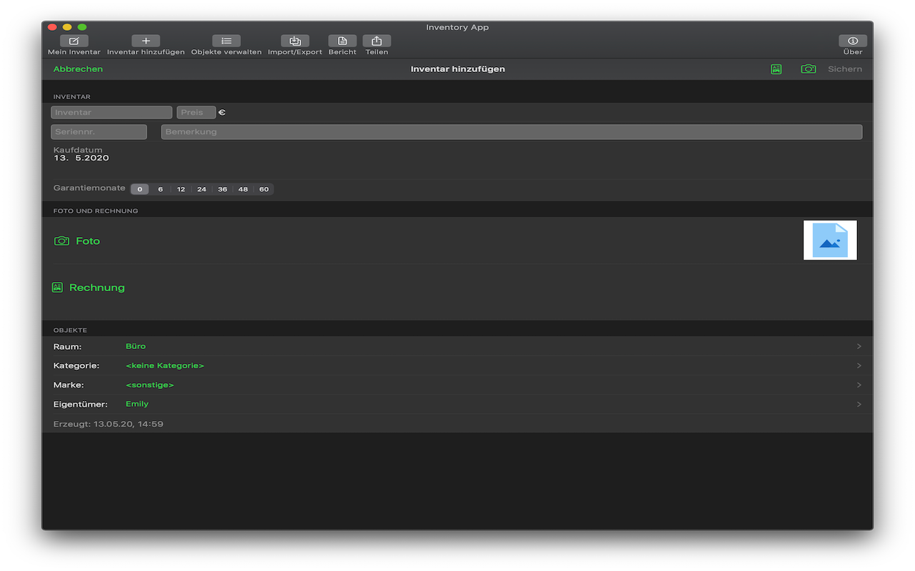 InventoryApp by MD
