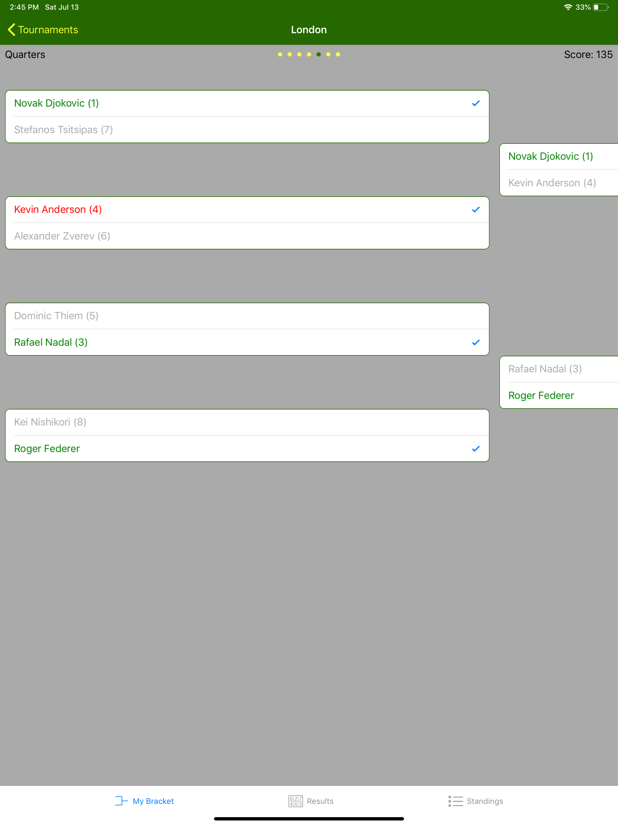 Tennis Bracket Challenge screenshot 6