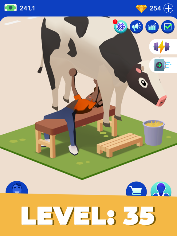 iPad Image of Idle Fitness Gym Tycoon - Game