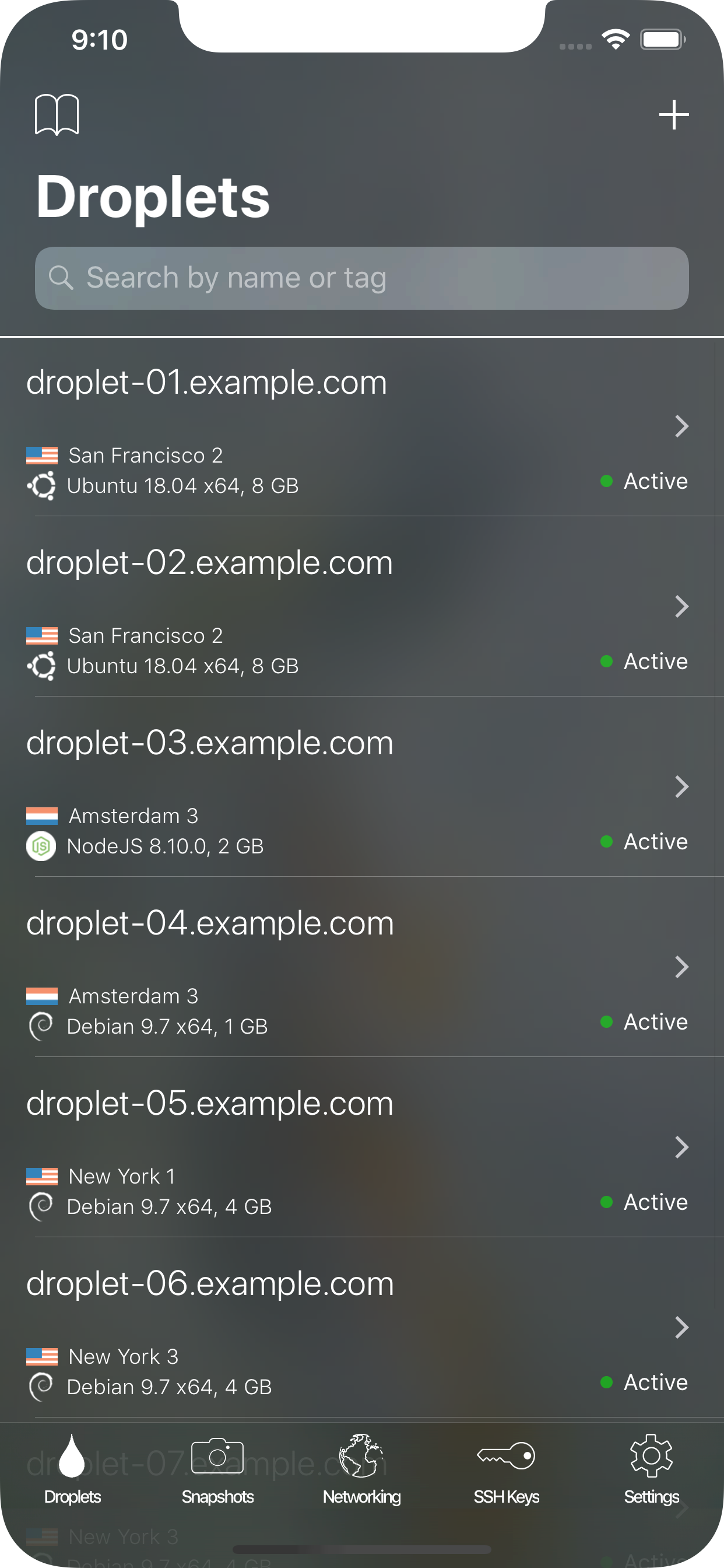 Manager for Digital Ocean