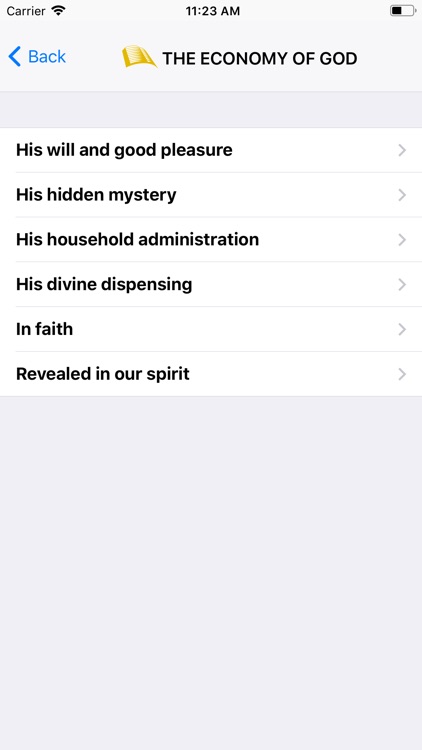 BfA Bible Study Topics