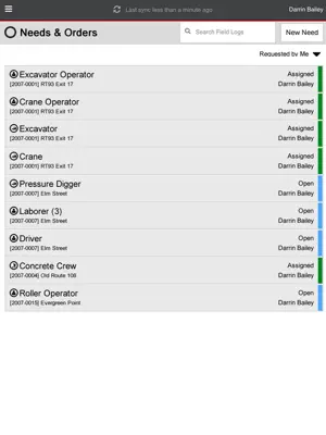 B2W Mobile Construction App screenshot 3