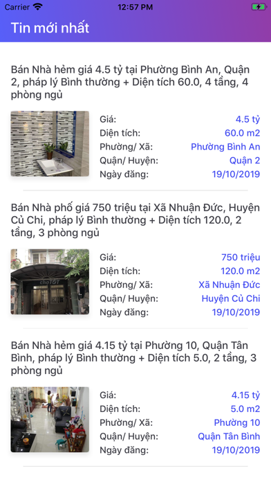 Screenshot #3 pour Bất động sản Hodace