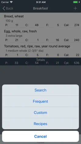 Game screenshot Trackit Macronutrient Tracker apk