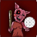 Piggy Color Pixel By Number