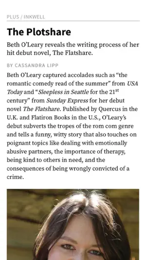 Writer's Digest Magazine screenshot 3