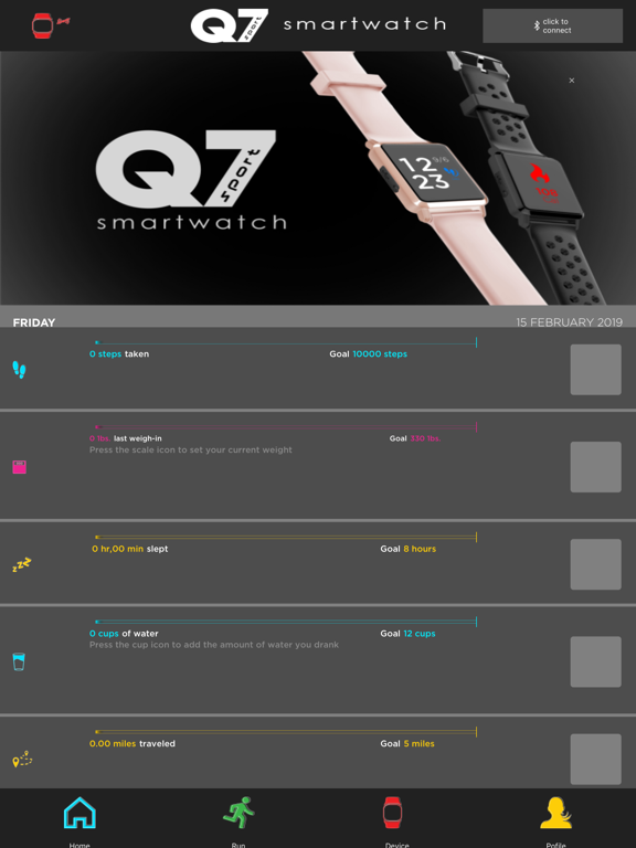 Screenshot #4 pour Q7 Sport Smartwatch