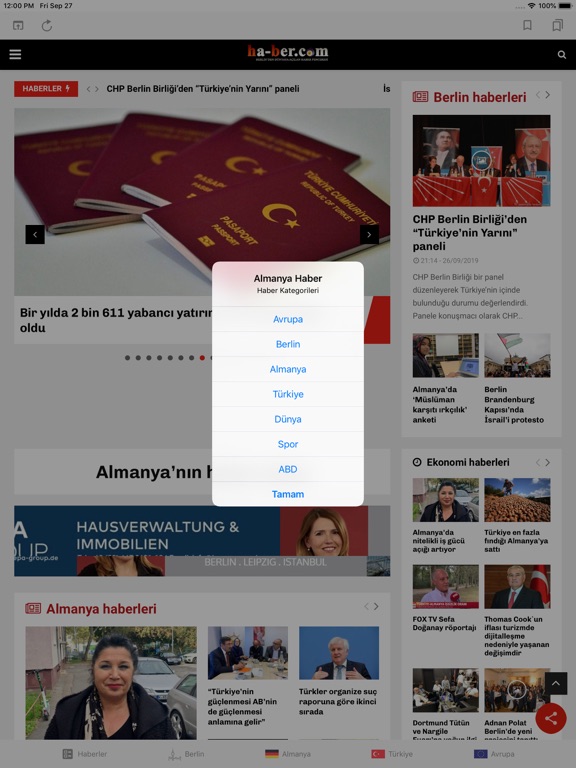 Screenshot #6 pour Almanya Haber