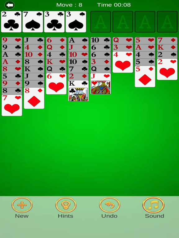 Screenshot #5 pour FreeCell Solitaire: Classic!