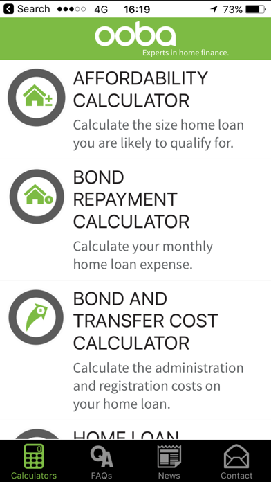 ooba home loan app Screenshot