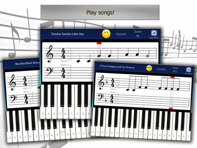 ‎Piano Tutor App Screenshot
