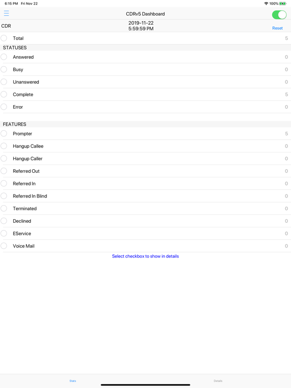 App screenshot