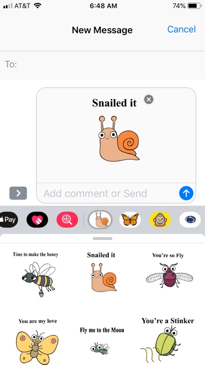 Animated Love Bugs Expressions