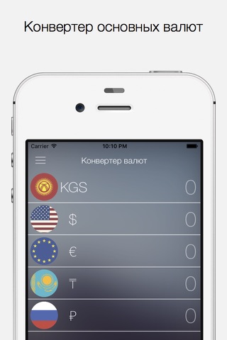 Курсы валют Киргизии screenshot 3