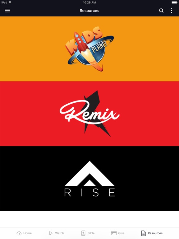 Sagebrush.Church iPad screenshot 3 - Education app