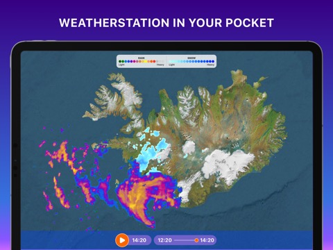 雨のレーダー- ライブ天気図のおすすめ画像4