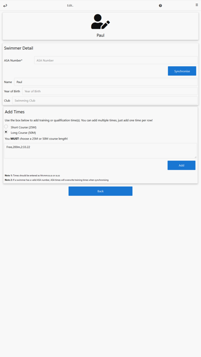 SwimE Screenshot