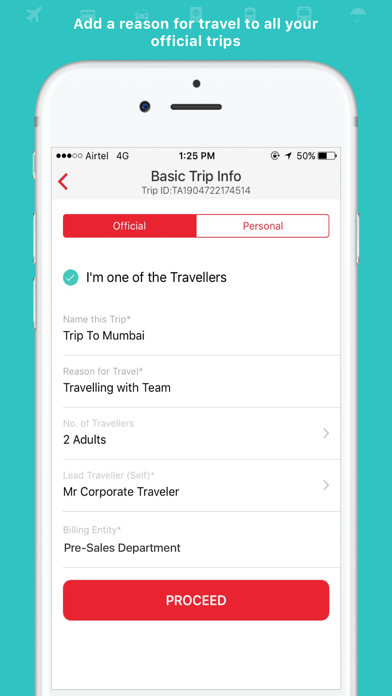 Yatra for Business Screenshot