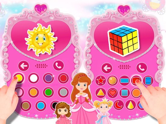 Princess Phone For Fun iPad screenshot 5 - Games app