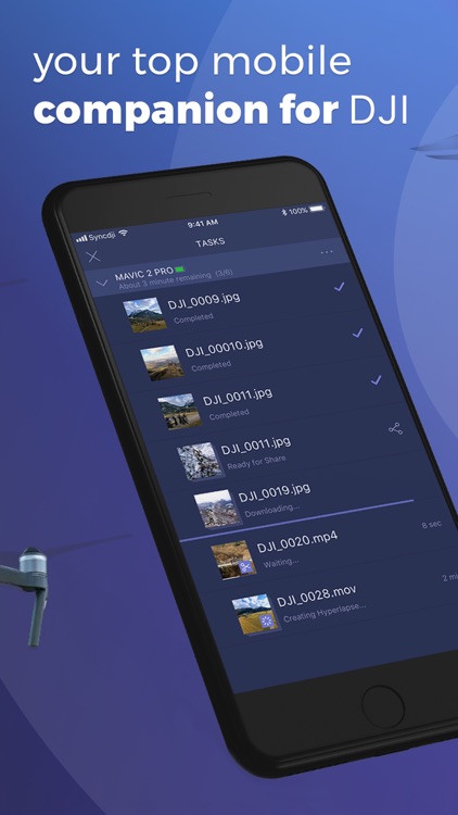 Sync for DJI: Go Mobile First screenshot-0