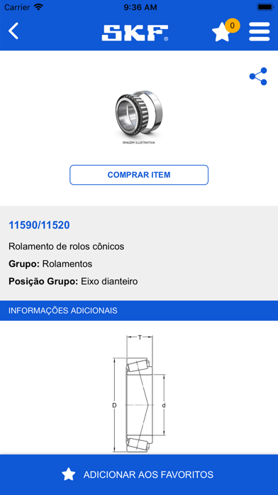 SKF - Catálogo Screenshot