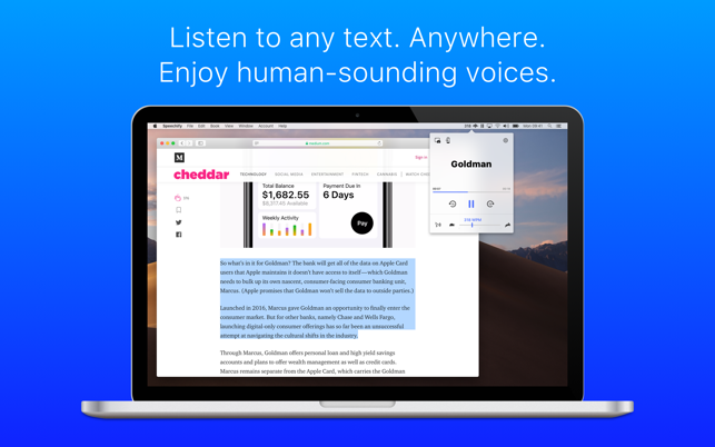 Speechify - Text to Speech OCR(圖1)-速報App