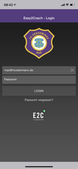 FC Erzgebirge Aue - Club App