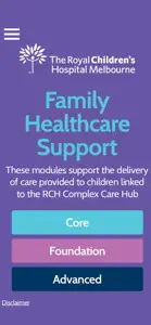 RCH Family Healthcare Support screenshot #1 for iPhone