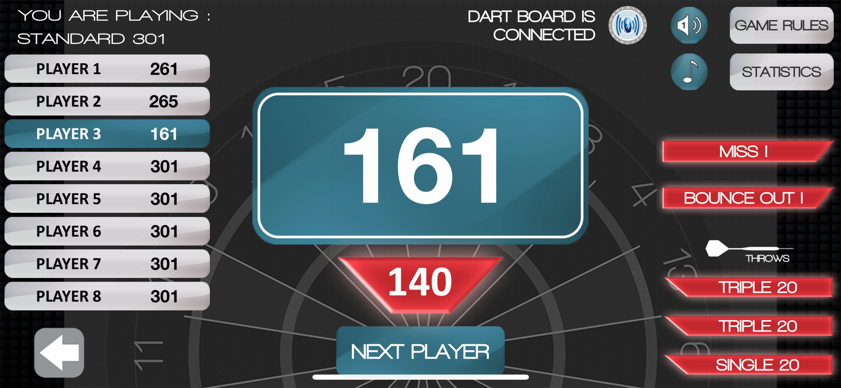 Smartness Electronic Dartboard