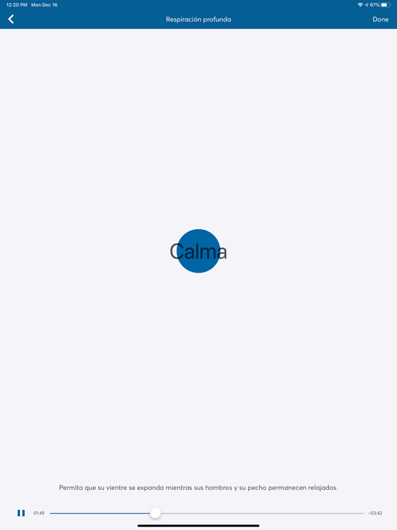 PTSD Coach iPad screenshot 9 - Health & Fitness app