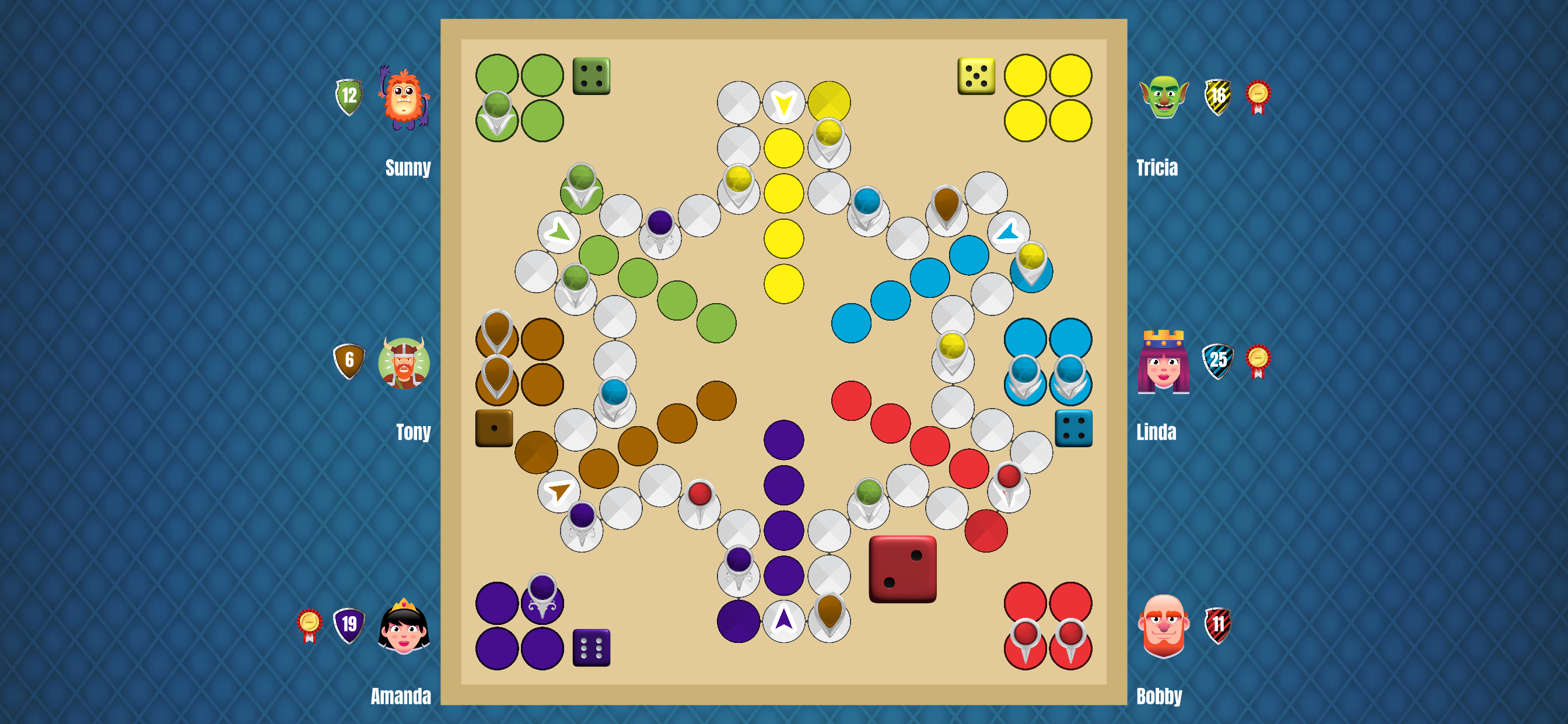 Ludo Dice Club Game