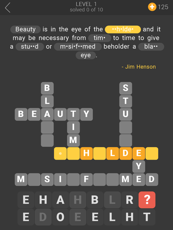 I Love Crosswords 3 iPad screenshot 4 - Games app