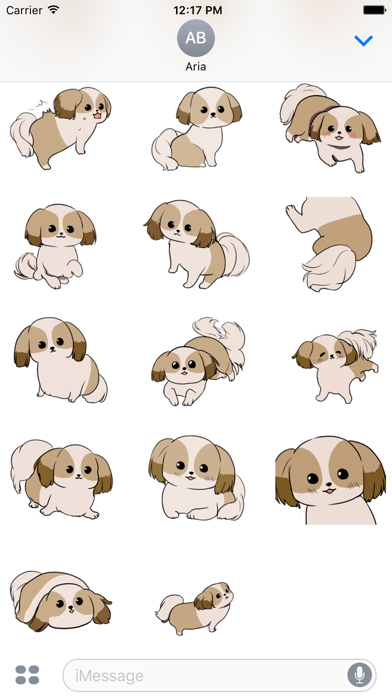 Screenshot #3 pour Shih Tzu Dog ShihMoji Sticker