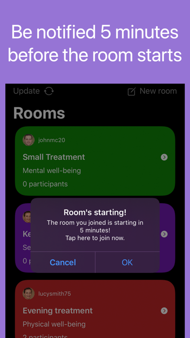 Reiki Rooms Screenshot