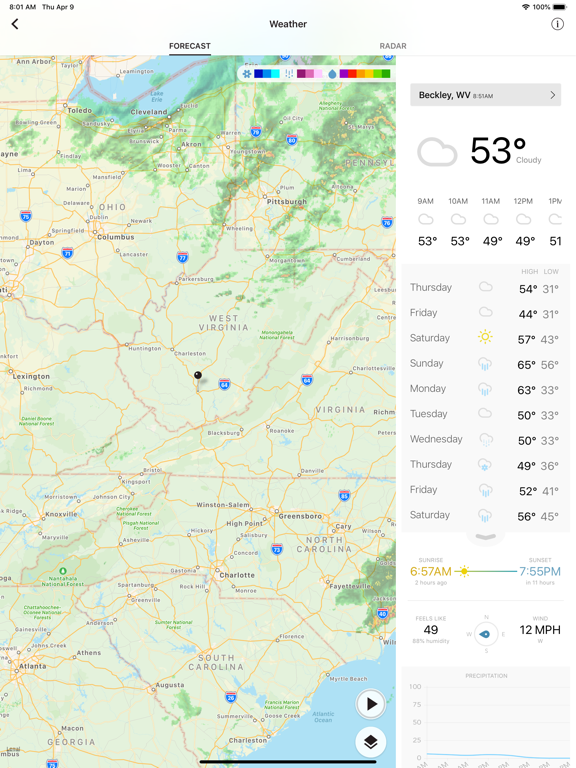 WOAY News iPad screenshot 4 - News app