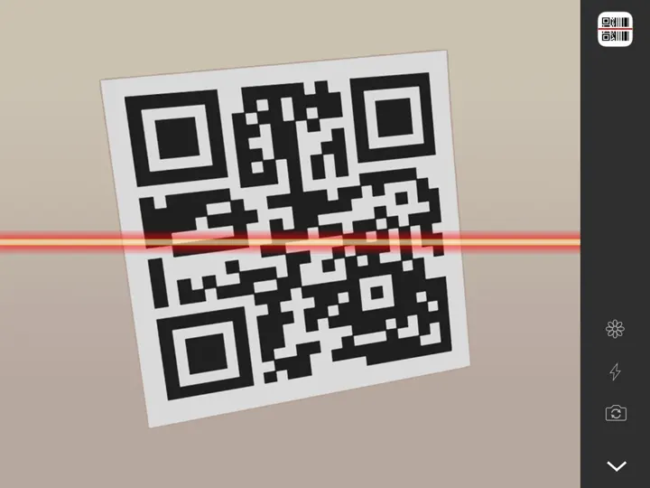 Captura de pantalla de QR Reader For IPad en iPhone 1