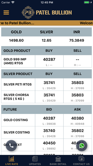 Screenshot #3 pour Patel Bullion