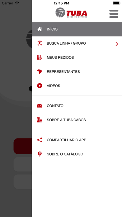 Tuba Cabos - Catálogo Screenshot